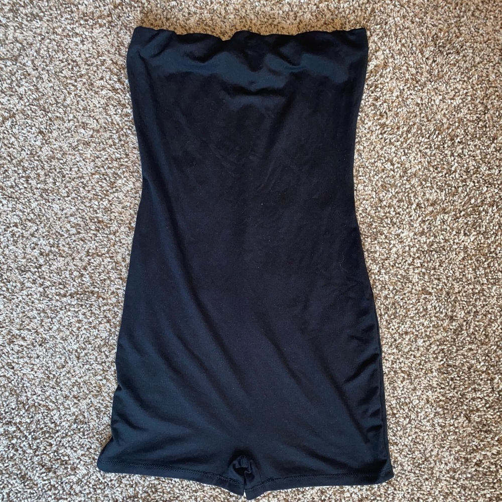 Black fashion nova romper